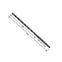 와이지원 스트레이트 롱드릴 3mm 150mm 100mm h8 (1EA)스트레이트드릴 드릴빗트 드릴기리 드릴날 충전드릴 절삭 초경 공작 드릴류 스트레이트드릴, 본상품, 1개