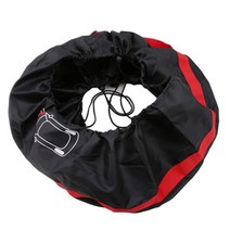 1pc 자동차 타이어 보호 커버 예비 스노우 더스트 유니버설 보관 가방, Black-Small