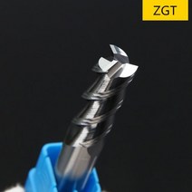 zgt 알루미늄 구리 나무 커터 endmills hrc50 3 플루트 cnc fresa 도구 텅스텐 스틸 밀링 커터 엔드 밀 4mm 6mm 8mm 10mm, 2x4Dx50L