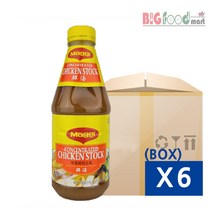 네슬레 닭고기육수 매기치킨스톡액상 1.2kg x 6개