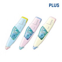 플러스 화이퍼 MR 펜형 수정테이프 WH-645 화이트, WH-645R-2P(리필2개입)