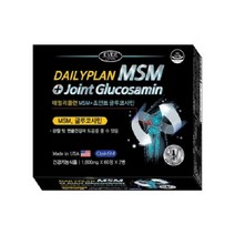 [에버그린] 데일리플랜 MSM+조인트 글루코사민 (1 800mg x 120정), 120정, 1개
