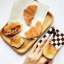 1+1 제이 베이커리 음식 특이한 그립톡 스마트톡 휴대폰 핸드폰 거치대, 12번