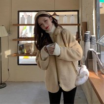 활용도굿 디자인 리버시블 뽀글이 양면점퍼 이지웨어 괜찮은룩 자주연출