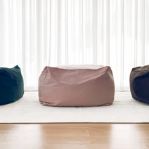 무지 빈백 소파 쿠션 의자 친환경 1인용 빈백 쿠션소파 덕힙D505, 베이비핑크