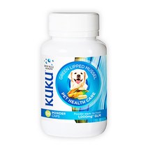 쿠쿠 펫 케어 헬스 초록입홍합 파우더 1000mg 120캡슐 뉴질랜드산 초록홍합, 1000mg 1통