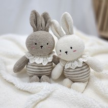 마벨앙쭈 오가닉 애착인형 ( small 사이즈 ) - 곰인형 토끼인형 고양이인형 오리인형 호랑이인형 코알라인형 영유아인형 타올인형 수면인형 수제인형 애착수건, 01.곰(마베)A스타일-크림칼라-S, 선물상자(천원)추가