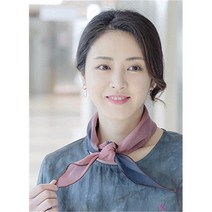 [조이마담] A4493 천연염색 투톤 스카프 생활한복코디 (6791423)