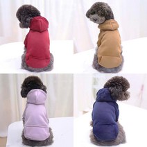 펫라이엇 강아지옷 가을 겨울 후드 티셔츠, FW1-01_핑크