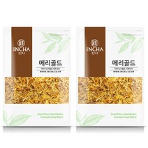 인차 메리골드 마리골드 금잔화 200g (100gX2팩), 2개
