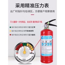 소화기 자동차 건조 분말 자가용 가정용 소방 장비, 건조 분말 1kg  고정 벨트 세트