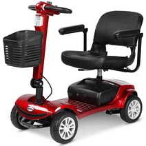 소형 미니 전동 스쿠터 노인 전동차 환자 장애인, 업그레이드 모델 20Ah 납산배터리