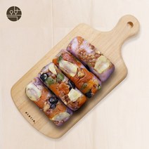 오복떡집 떡 찰떡 자고구마떡 자색고구마 호박꼬지 서리태 밤 완두베기 햅찹쌀 신안 천일염 간식떡 떡선물 답례떡 떡맛집 식사대용 개별포장 국내산, 1세트, 750g