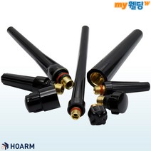 호암 알곤캡 125A 350A 500A 라인업 티그 알곤 용접 토치 부품 티그캡 (낱개), ⓑ350A, ③350A-장캡（낱개）