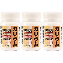 서플리먼트 리얼 사프리 칼륨 약 30일분 240립(240립×3개) B07C2D9SPH, 240알×3개_One Color, 240알×3개_One Color, 상세 설명 참조0