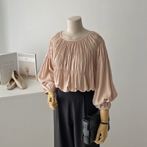 코지 여자 여름 기본 베이직 데일리 코디 편한 깔끔 블라우스