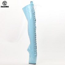 까치발 킬힐 폴댄스 플레져힐 이그조틱 힐없는 드랙퀸 가보시 스트랩 부츠 포인 통굽 발레