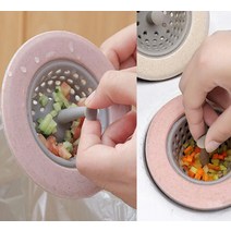 칼라 배수구 거름망 10.5 블루 음식물거름망 싱크대탈수기