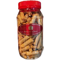 싱가포르 BENGAWANSOLO 새우롤 스낵 간식 티타임, 1개