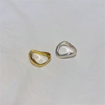 아우로 아우로(ouro) 실버925( 18k) 뫼비우스 반지 꼬임 볼드 (5365132)