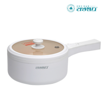 리빙센스 플로라 멀티쿠커 LS-MC681W 2단 조절 세라믹 전기 쿠커 1.6L, 상세페이지 참조