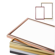 집속으로 라운드 액자 프레임 4컬러 A3 / A4 1+1 100% AS 환불 보장, 로즈골드