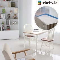 커버팩토리 에코투명매트 책상 테이블 식탁 데스크 유리대용매트, 폭(가로)120cm, 길이(세로)200cm