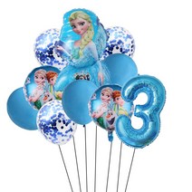생일 풍선 레터링 파티룸 왕자 헬륨 번호 헬륨풍선 브라이덜샤워, 03 Number-3