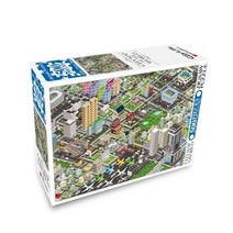 직소퍼즐 500조각 세계지도 시티라이프 HS500-3167, 판매1 본상품선택, 판매1 단품_500PCS