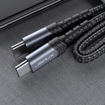 JSAUX PD 60W C to C 고속충전케이블, 2M