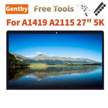 원래 A1419 A2115 5K 27 인치 LCD 디스플레이 LM270QQ1-SDA1 SDA2 SDA3 SDB1 SDB2 SDC1 SDC2 SDE1 SDE2 SDF1 UHD iMa, LM270QQ1-SDC2 A1419