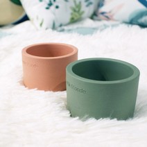 뜨레몽 컬러 토분 2nd Edtion 국산 수제 토기 화분 긴소형 여주 사기 화분, 원기둥 하이, 코랄 헤이즈, 12호