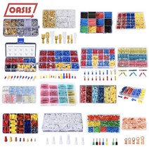 전선연결 터미널단자 세트 슬리브 열수축튜브 무탈피 방수커넥터 절연 신주 압착단자 접속자, 3.열수축튜브 164개 세트