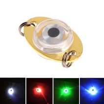 벽걸이 수족관 LED 드롭 수중 눈 모양 루어 라이트 낚시 오징어 물고기 램프, [10] Multi-color2