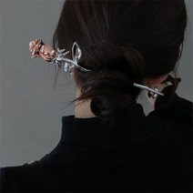 중국 펑크 루비 펜던트 검 머리핀 패션 심플하고 모던한 장식 뒤쪽 팬 복고풍 신제품, 04 4