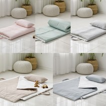 메리투투 파스텔 낮잠이불 세트, 그레이