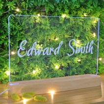 BUyuS네온사인 대형 아크릴조명 무드등 DIY LED 9색 DGITEM 마커팬6종 마커굿딜 브이숍, 아크릴조명 소형(9색)+펜6종