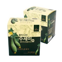 초록영농조합 친환경 수세미즙 100ml 22포, 2개, 없음