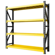 조립식 중량랙 철앵글 파레트랙 수납 보관 다층 선반, 4단 80x40x180cm