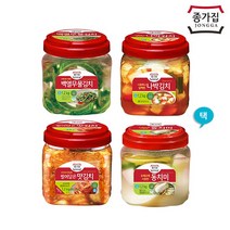 [종가집] F) 김치 1.2kg (PET) 4종 골라담기 (맛/동치미/나박), 선택:백열무물김치1.2kg(PET)