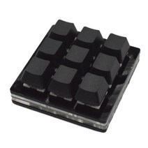 포토샵키보드 캐드 엑셀 매크로 한손 키보드 미니 키패드 숫자 키패드 기계식 osu 게임 2346789121624 키용 키 캡, 없음