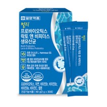 일양약품 프로바이오틱스 락토 앤 비피더스 생유산균 60G