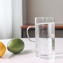 SL 내열 머그 손잡이 유리컵 캡슐 커피 전용 잔 원형 사각 비어캔, 2-2)SL사각머그380ml(976304)