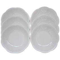 윤도자기 순백 찬기 중, 화이트색상, 6개