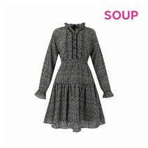 [숲(SOUP)] 핀턱 셔링 원피스(SW2OPM1)