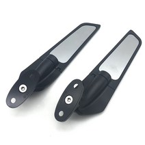 개조된 바람 날개 회전 백미러 오토바이 거울 혼다 CBR650R/F, 01 Small Mirror