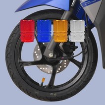 MOXI 야마하 티맥스530 타이어 구찌캡 밸브캡 민자형 튜닝, 골드 1개