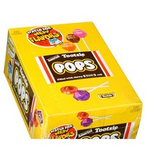 (미국직배) Tootsie Pops 투시팝 막대사탕 100개입 1.7kg