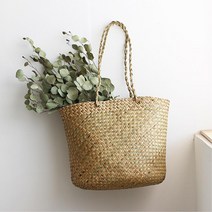 자취러 예쁜 빨래가방 캐쥬얼 라탄백 대학생선물 스트릿 여성숄더백 데일리룩 캐주얼