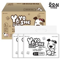 오너클랜 [요요쉬] 대용량 애견기저귀 여아용 3단계 90매 (30매 X 3P), 1